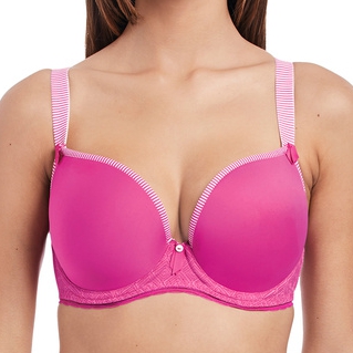 FREYA DECO VIBE ORCHID MOULDED PLUNGE BRA 